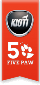 Kioti Five Paw logo Kioti Five Paw logo