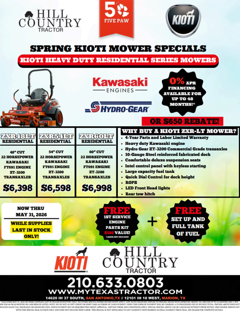 Kioti ZXR Series